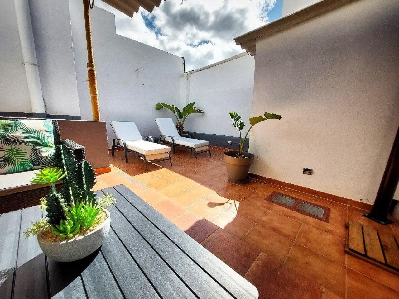 Casa Bimba Agaete Con Terraza Y Ducha Exterior Apartment Екстериор снимка