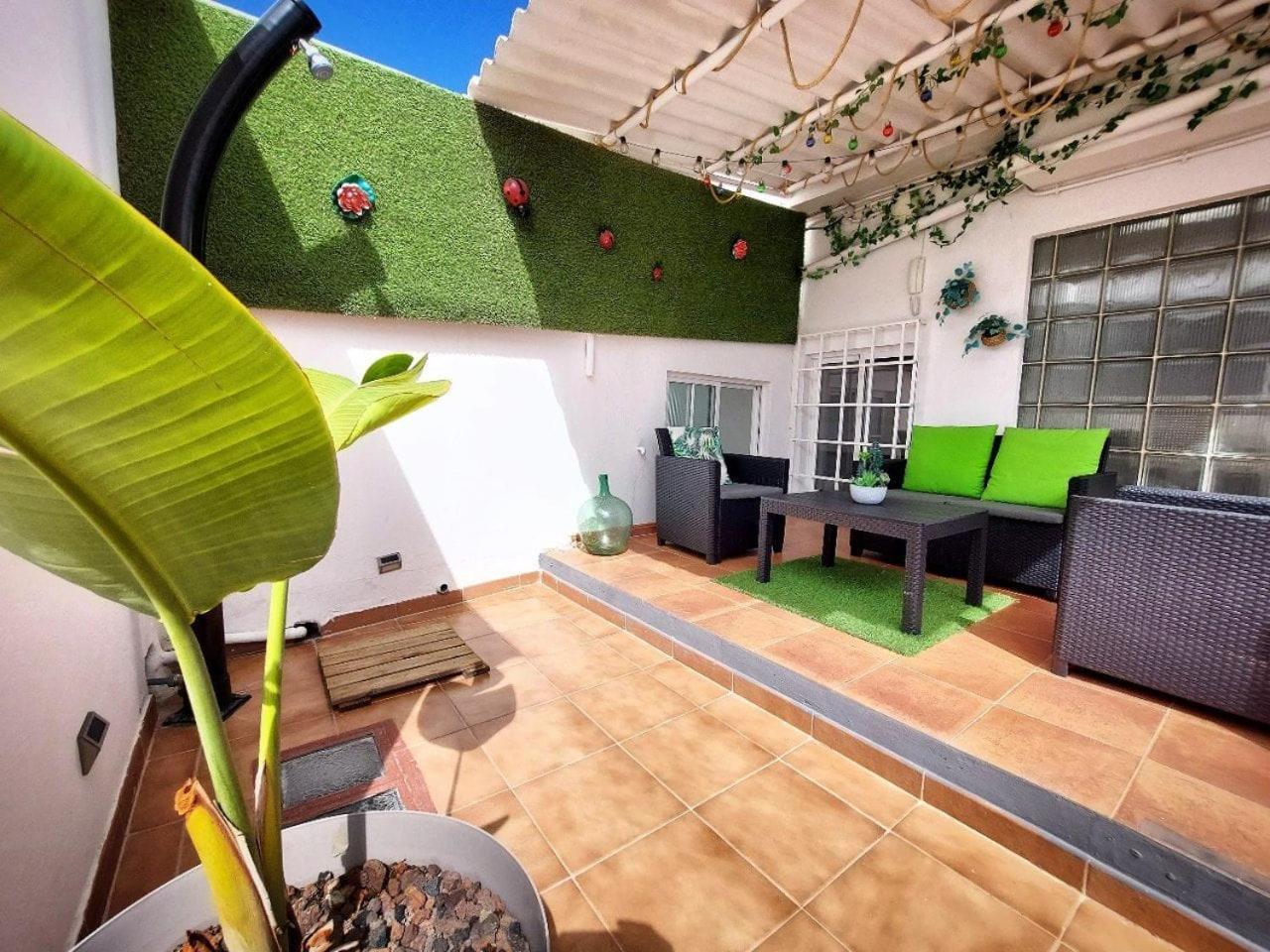 Casa Bimba Agaete Con Terraza Y Ducha Exterior Apartment Екстериор снимка